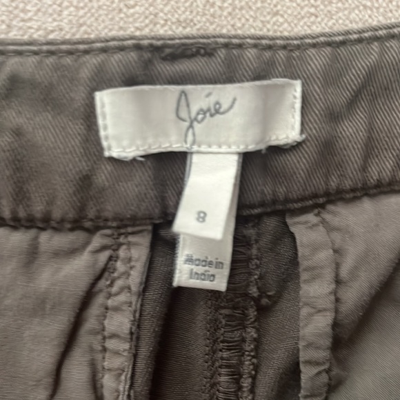 JOIE Women's Cargo pants with embellished side stripe - Picture 4 of 6